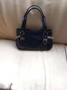 Kenneth Cole Black Leather Bag