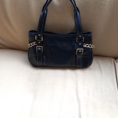 Kenneth Cole Black Leather Bag