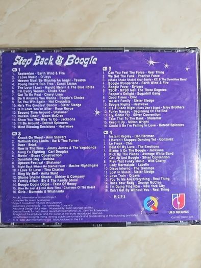 Step Back & Boogie 4CD Boxset