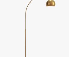 Arched floor lamp