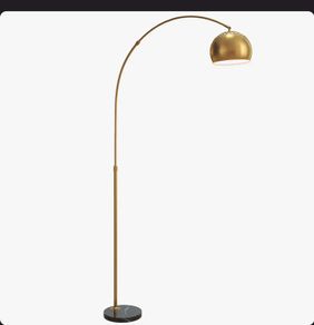 Arched floor lamp