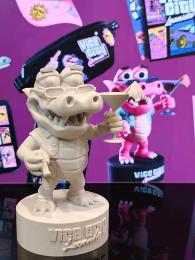 3D Printed GTA VI (6) Gator From Collector's Edition