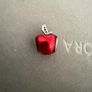 Retired Pandora Disney Snow White Red Apple Charm Image 4