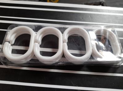 Shower Rings x 12. New. Free Postage!