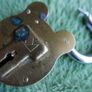 Vintage Lucky Padlock, without key Image 4