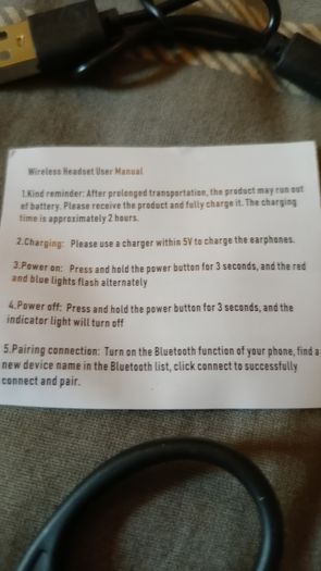 Single Wireless Headphone