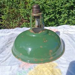 Mid Century Enamel Industrial Light Shade