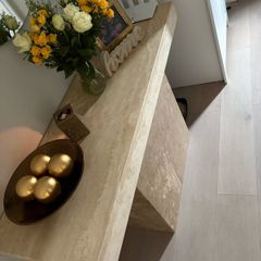 Large heavy marble hall table