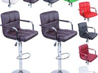 main image for ad 2 X Bar Stools  Faux Leather
