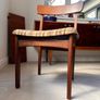 Mid century teak extension dining table and chairs vintage retro Image 10