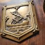 Antique brass nautical plaque Image 2