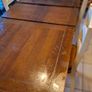 Solid Farm house style Kitchen Table & chairs | Extendable Image 2