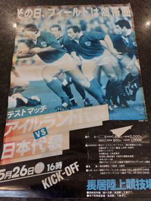 Vintage Rugby Poster