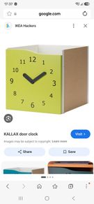 kallax clock insert