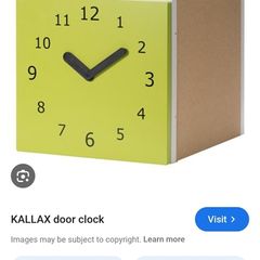kallax clock insert