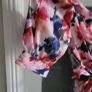 ASOS Design floral one shoulder puff sleeve jumpsuit with belt Sz 10UK - Rrp 100 (New) Image 8