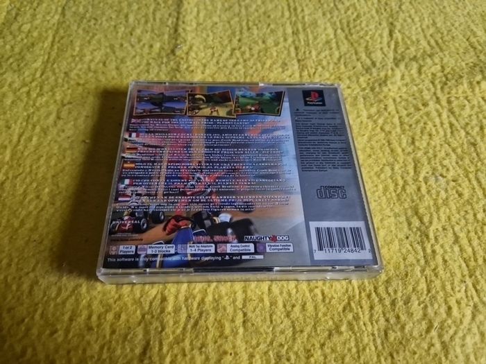 CTR Crash Team Racing PlayStation1 ps1 PlayStation2 ps2 games Original