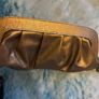 Gold small clutch bag Image 2