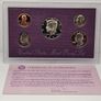 USA United States 1991 S Proof Set Half Dollar Quarter Dime Nickel Penny in Original Holder Image 3