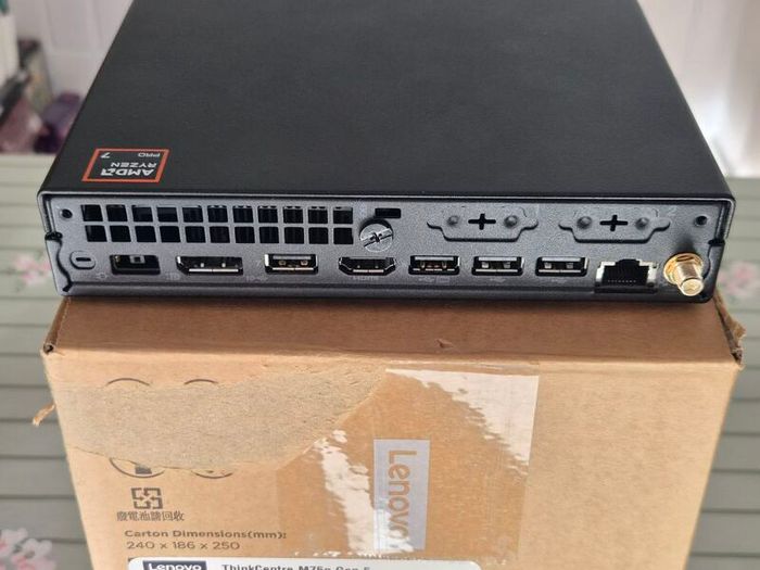 Brand New Lenovo ThinkCentre M75q Gen 5, Ryzen 7 PRO, 16GB RAM, 512GB SSD, Win 11 Pro