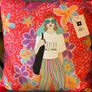 Cushions Pop Art Pair NEW  Flower Power Image 6