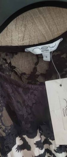 New look animal print top UK 6