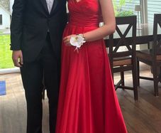 Stunning Red Debs Dress