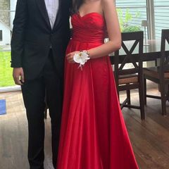 Stunning Red Debs Dress