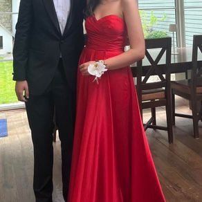 Stunning Red Debs Dress
