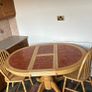 table and two chairs Image 2