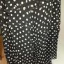 Black and White polkadot dress size 16 - 18 Postage included Image 5