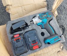 Jemi 21V Impact Gun includes 2 Batteries and Charger