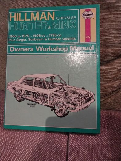 Hayes Manual Hillman Hunter & Minx