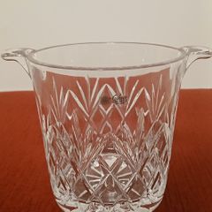 Crystal ice bucket