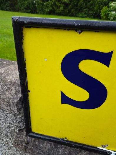 St Julien enamel sign