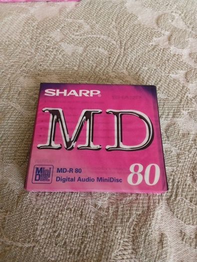 Minidiscs - Sharp 80 Minute Discs.