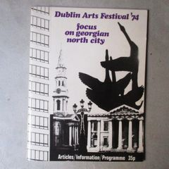 Dublin Arts Festival '74 Programme