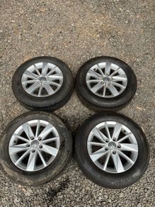 15' Genuine VW GOLF CADDY 5x112 alloy wheels