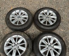 15' Genuine VW GOLF CADDY 5x112 alloy wheels