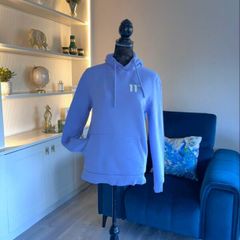 Ladies Lilac Hoodie from 11 Degrees Size Xs UK 6 / EU 34