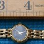 Pulsar Quartz Ladies Watch Black Gold tone Band - New Battery Image 8