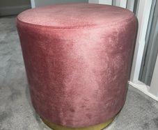Velvet Footstool