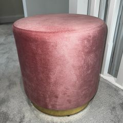 Velvet Footstool