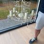Laura Ashley cream chandelier Image 5