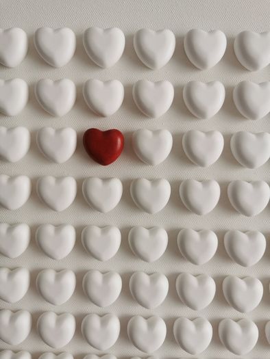 Handmade Heart Canvases - The Chosen Heart