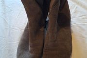 Grey Suede Boots