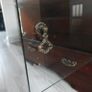 Vintage Mahogany-Style TV Stand / Media Cabinet (On Wheels) Image 8
