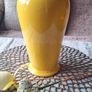 Beautiful yellow ceramic vase Image 6