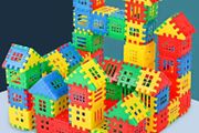 80 Pieces Educational Building Games Girls And Boys Connect Building Block Games