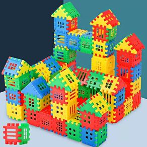 80 Pieces Educational Building Games Girls And Boys Connect Building Block Games